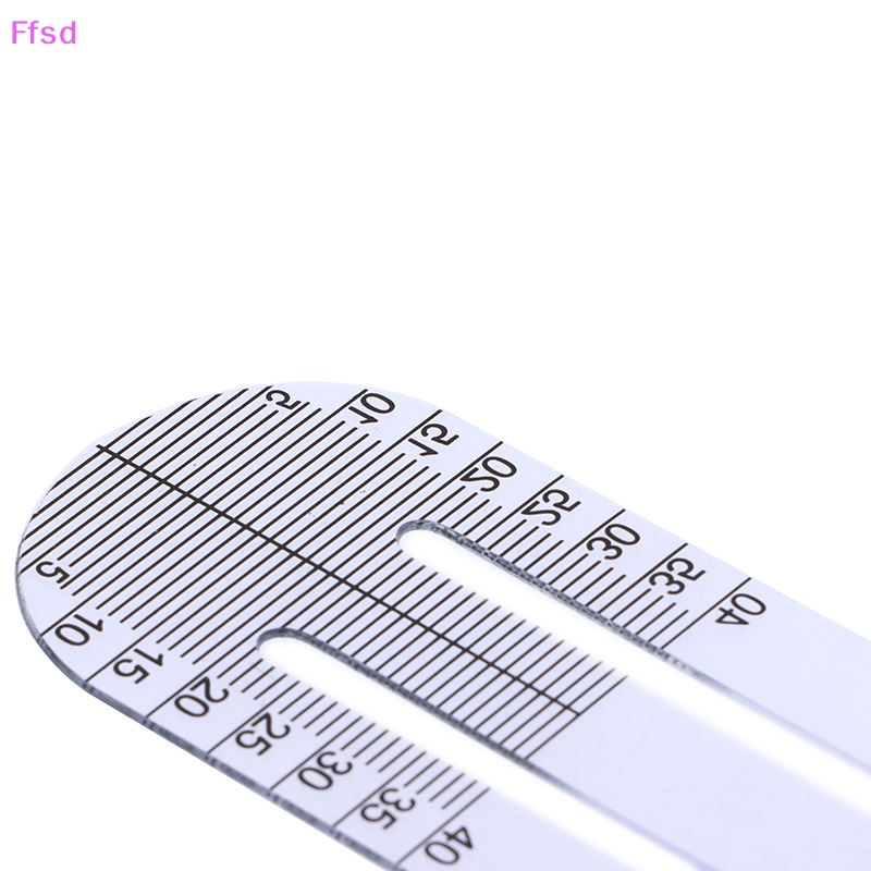 {Ffsd} Thước Đo Độ PH Hình Chữ M Trong Suốt Có Thang Đo Độ PH * Bán Chạy Cho Học Sinh