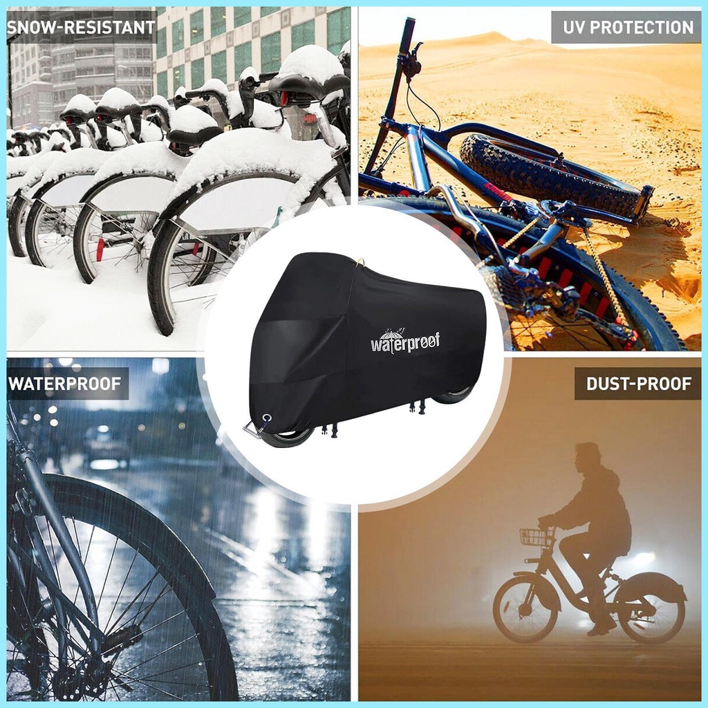 Vỏ Bọc Xe Đạp Chống Thấm Nước Có Dây Điều Chỉnh Được Tiện Dụng