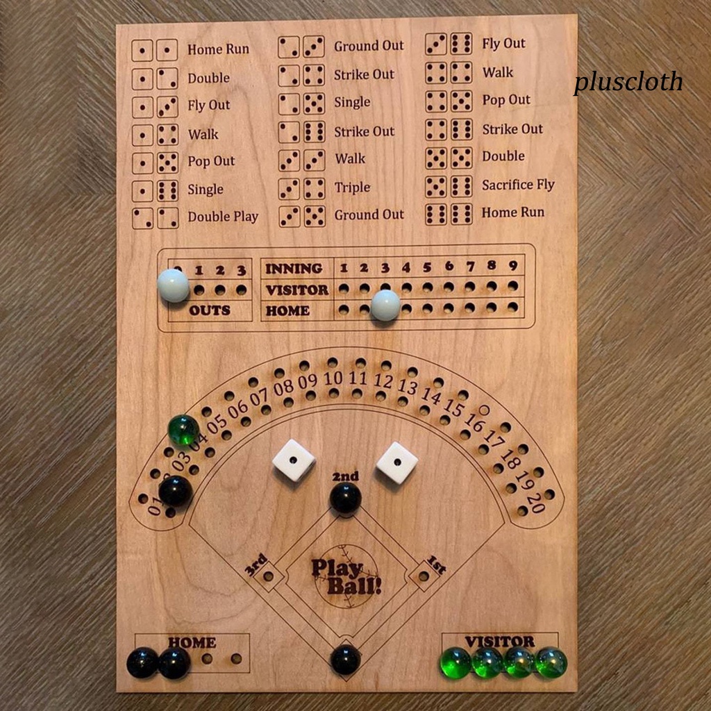 Bảng Chơi Bóng Chày Bằng Gỗ Tự Nhiên Thân Thiện Với Môi Trường Cho Bé