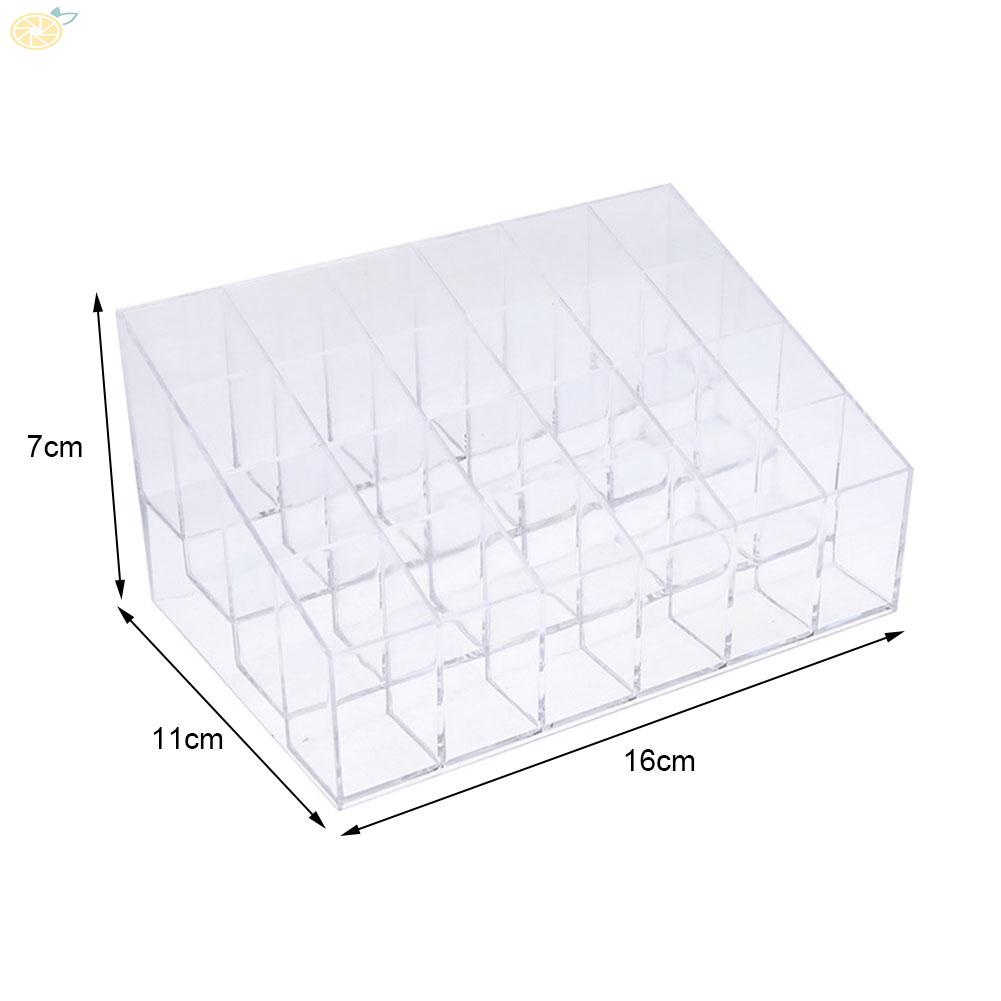 【VARSTR】Organizer Display Clear Organizer Display Stand Lipstick Shelf Acrylic