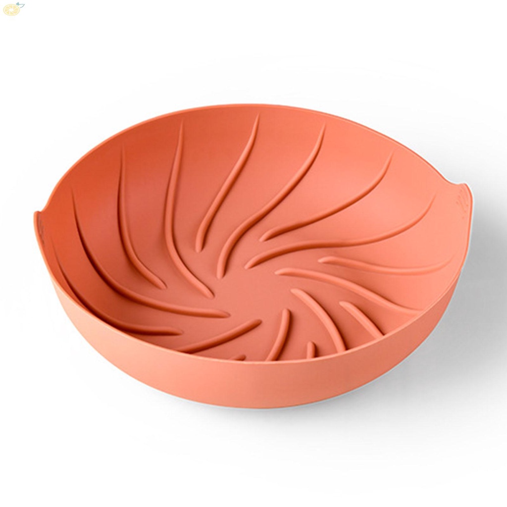 【VARSTR】Silicone Liners Air Fryer Silicone Liners Dark Green Heat Resistant Light Green