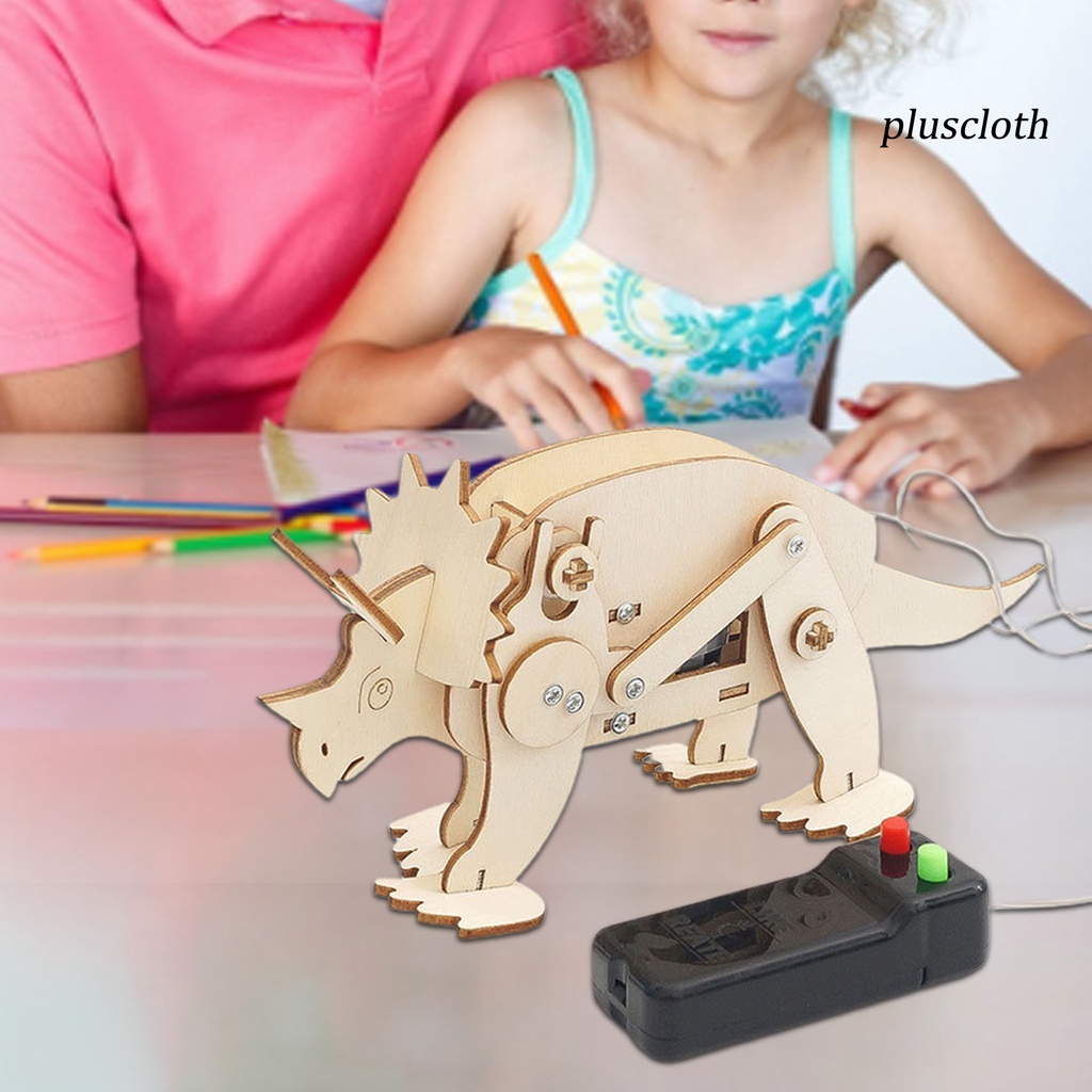 Đồ Chơi Thân Khủng Long Bằng Gỗ DIY Dành Cho Trẻ Em