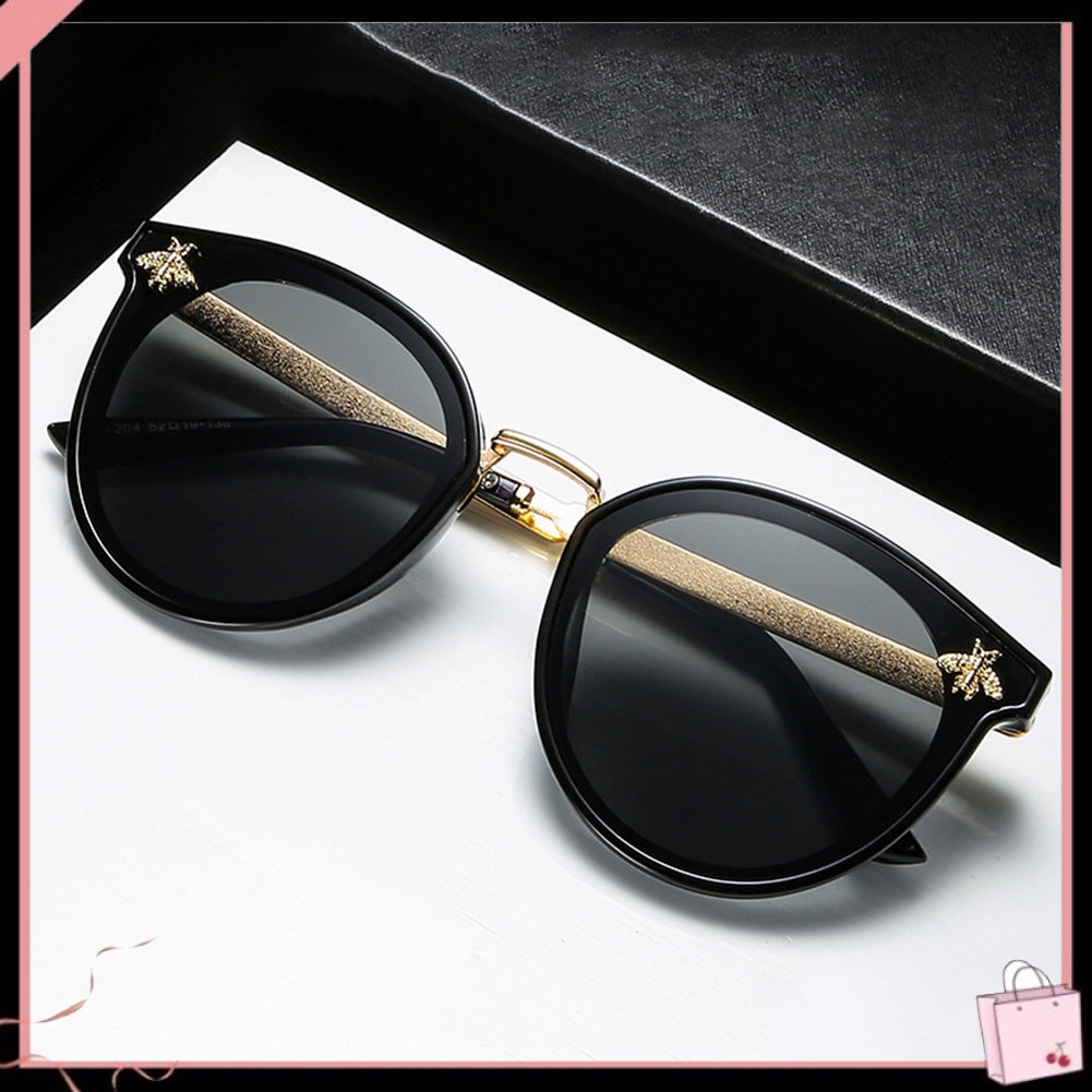 Kính Mát Hình Ong Chống Tia UV Thời Trang Cho Nữ