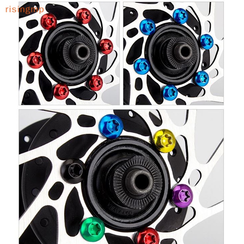 Bộ 12 Ốc Vít T25 M5 * 10 Bằng Thép Gắn Đĩa Phanh Xe Đạp Leo Núi