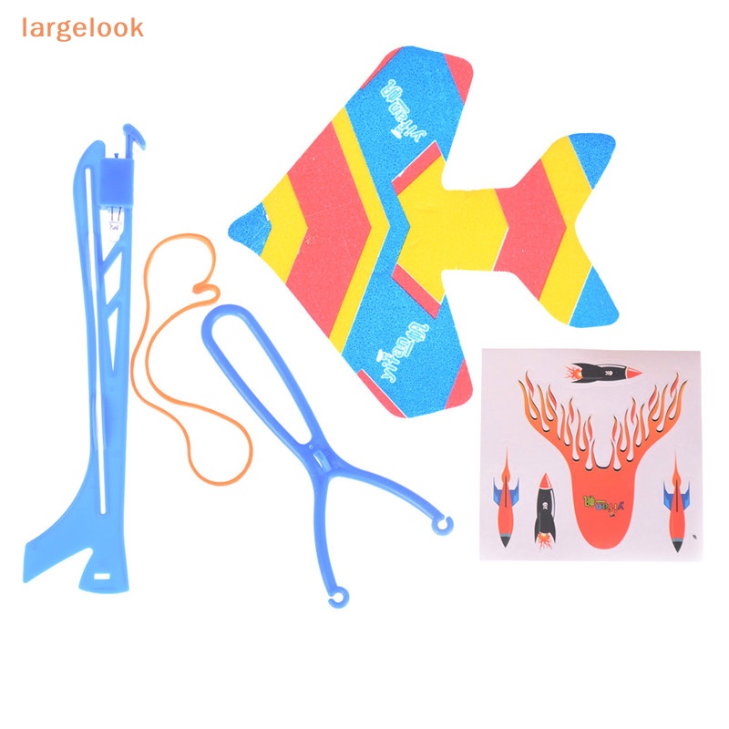 [Widelook] Đồ Chơi Mô Hình Máy Bay Trực Thăng Bằng Cao Su Đàn Hồi Nhấp Nháy DIY