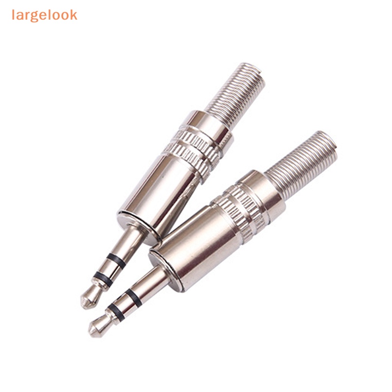 Set 10 Dây Cáp Nối Âm Thanh 3 Trục 3.5mm Bằng Kim Loại Chuyên Dụng