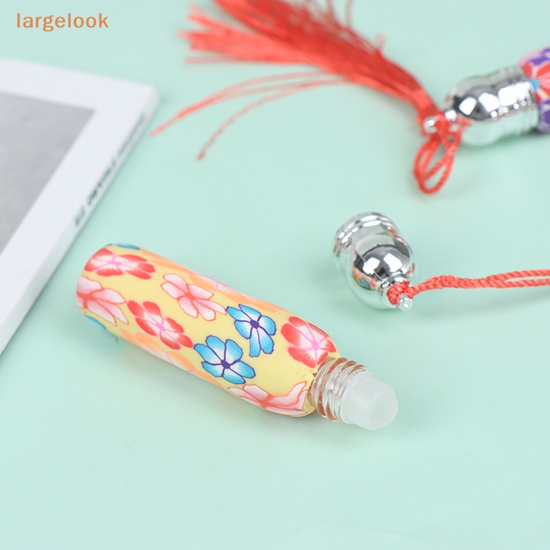 Bộ 5 Lọ Thủy Tinh Rỗng 10ml Có Đầu Lăn Dùng Để Đựng Đất Sét Polymer