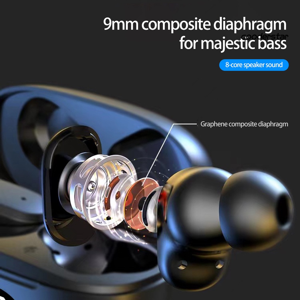 1 Bộ Tai Nghe Không Dây Bluetooth 5.2 Công Suất 5.2 Màn Hình LED Giảm Tiếng Ồn Kiểm Soát Âm Thanh Nổi