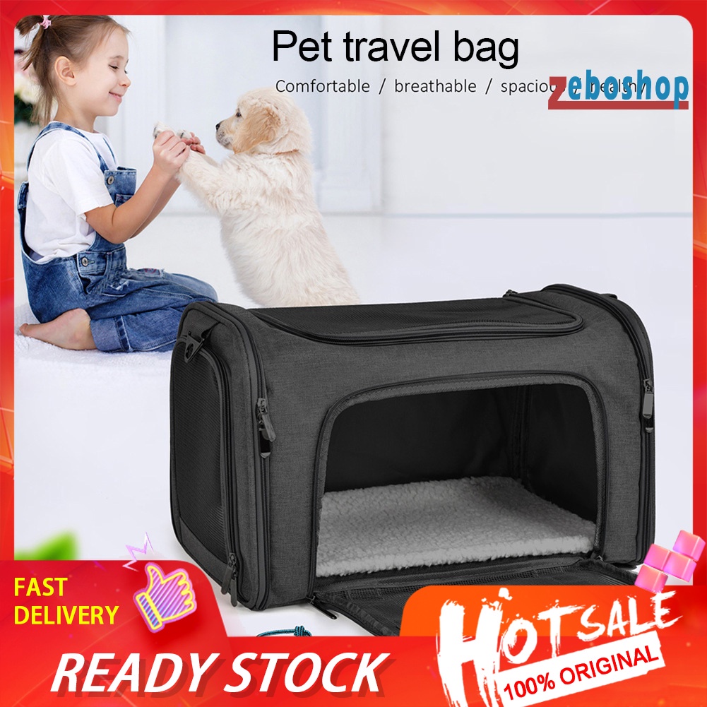 Túi Tote Đeo Chéo Thoáng Khí Di Động Có Thể Gập Lại Dùng Đựng Thú Cưng