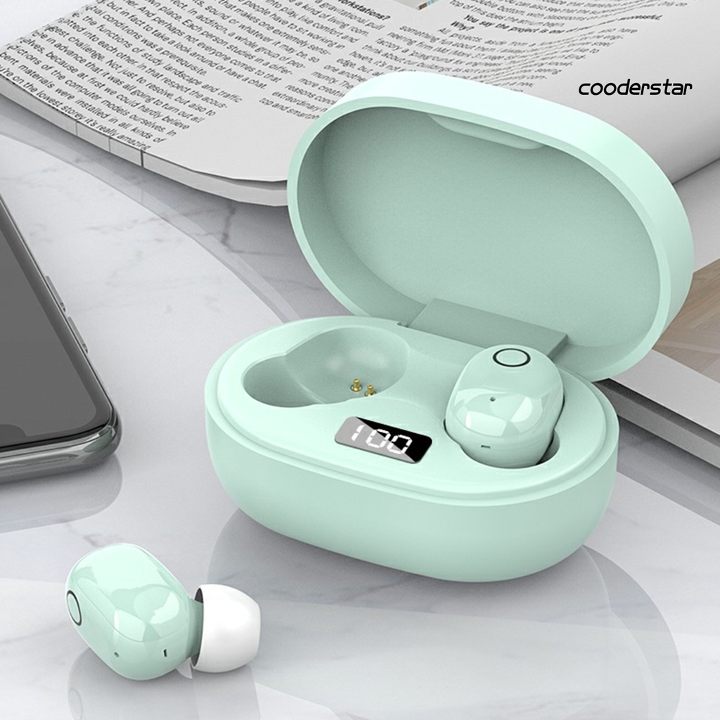 1 Bộ Tai Nghe Không Dây Bluetooth 5.2 Màn Hình LED Giảm Tiếng Ồn Chất Lượng Cao