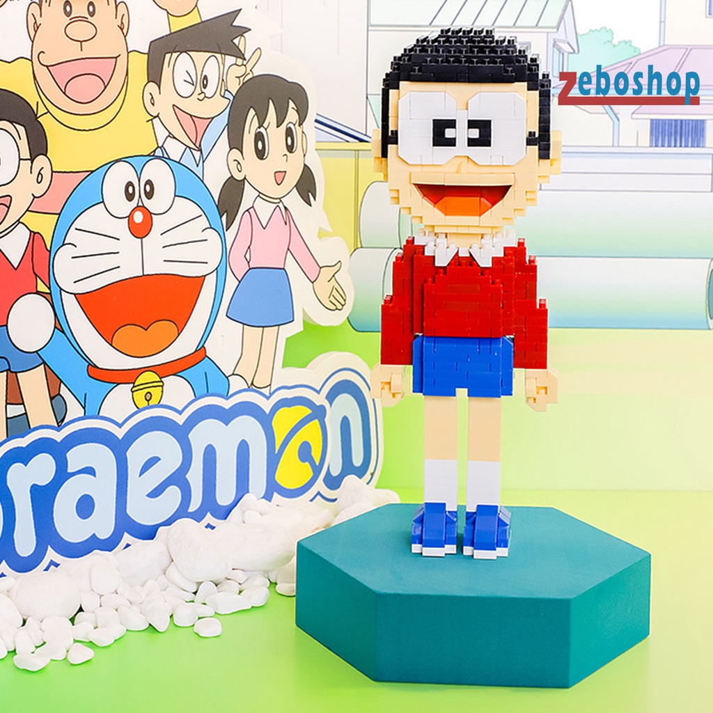 1 Bộ Đồ Chơi Lắp Ráp Nhân Vật Anime Doraemon Phát Triển Trí Tuệ
