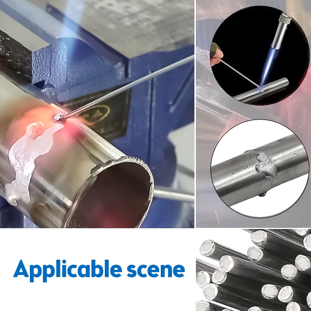 Set 10/ 50 que hàn RIRIHI bằng nhôm thông dụng dễ sử dụng