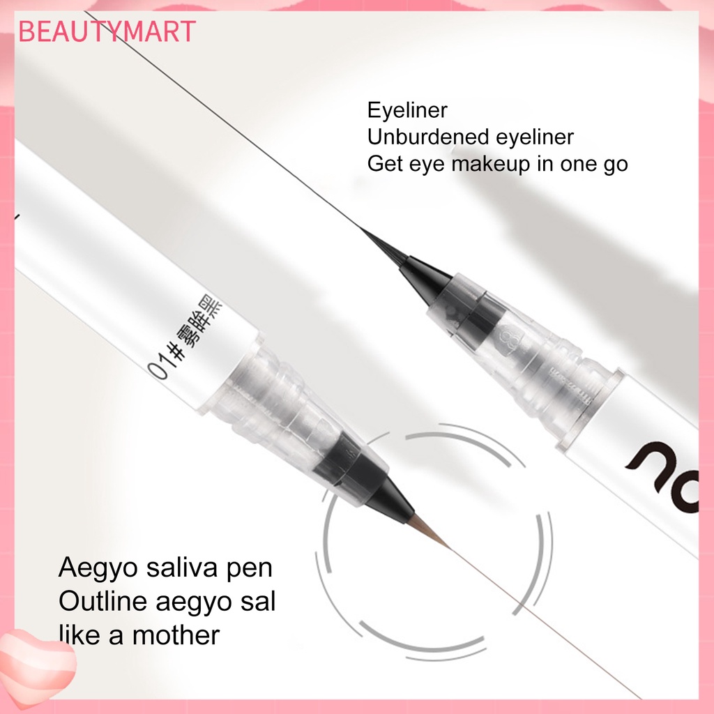 Bút Kẻ Mắt Hai Đầu 2 Trong 1 Nhanh Khô Chống Thấm Nước Và Mồ Hôi Không Nhòe
