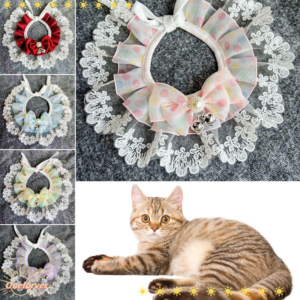 Khăn Yếm Thắt Nơ Đeo Cổ Thời Trang Dành Cho Cún Cưng