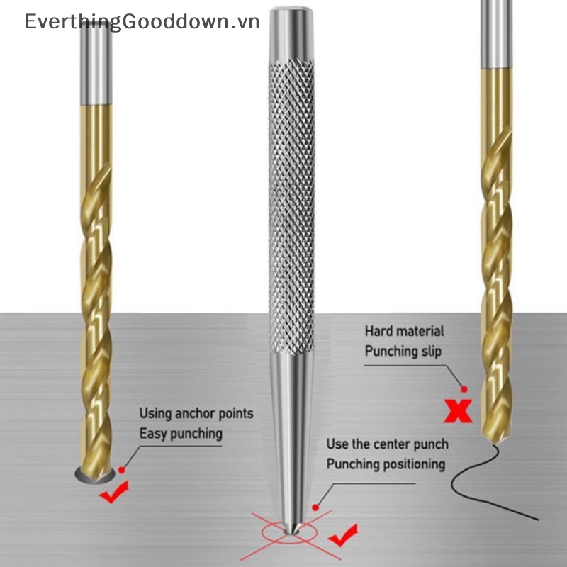 Everthinggooddown Chốt Chốt Trung Tâm Bằng Thép Cacbon Cao Chống Trượt Cho Kim Loại vn