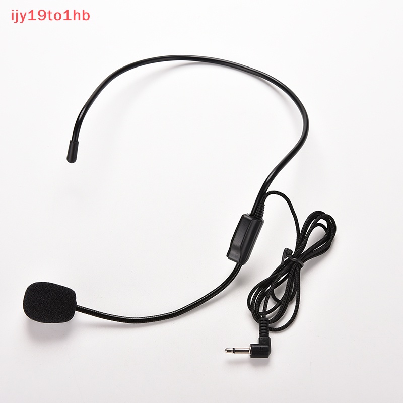 {Ijy19to1hb} Micrô Tai nghe có dây có giọng nói Micro cho loa khuếch đại giọng nói Mike mới