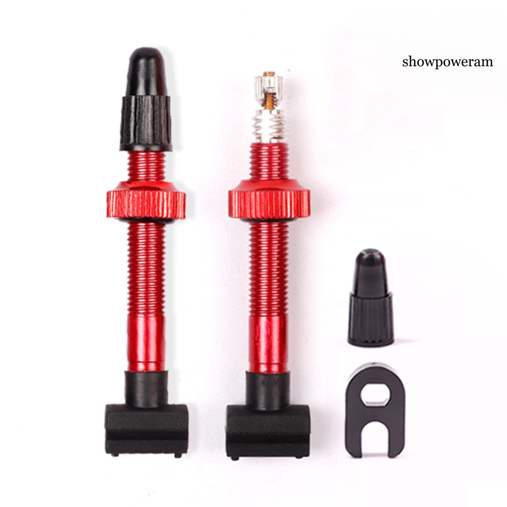 1 Cặp Van Bơm Hơi Xe Đạp Chống Thấm Nước Bền Chắc Tiện Dụng