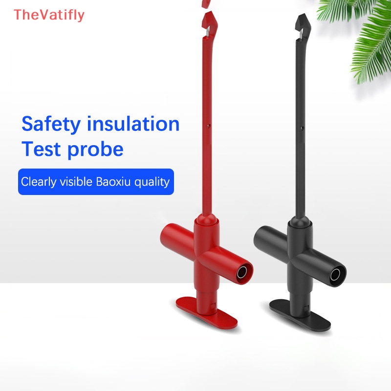 [Thevalifly] Dây Cáp Đầu Dò Cách Điện - Dụng Cụ Kiểm Tra Chẩn Đoán Ô Tô Dạng Kẹp Lò Xo Bán Chạy