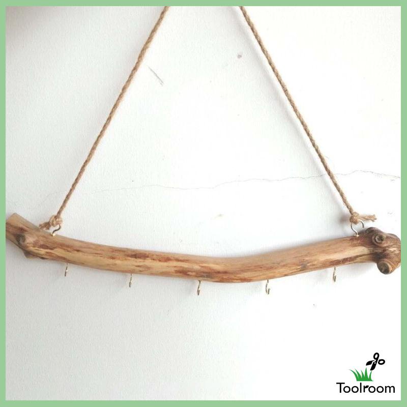 Móc Gỗ Treo Nón Gắn Tường Phong Cách Vintage