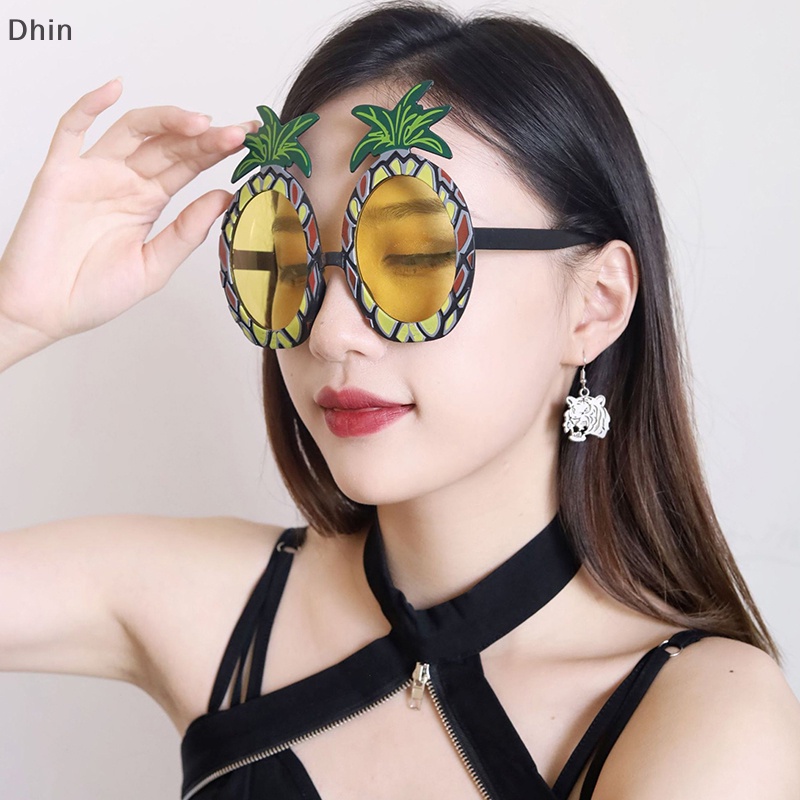 [Dhin] Kính Râm Hình Quả Dứa Nhiệt Đới Hawaiian Trang Trí Tiệc Sinh Nhật Mùa Hè