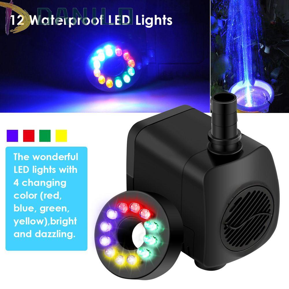 Máy Bơm Nước Điện Tử Có Đèn Led 12 Bóng