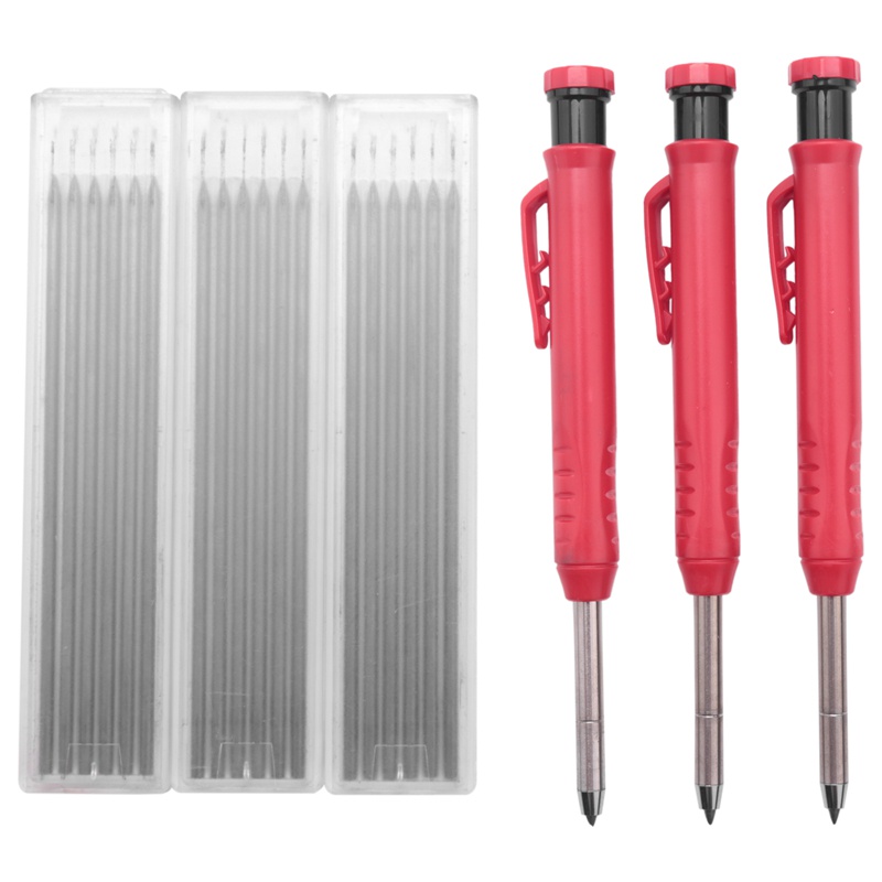 Bút Chì Carpenter Kèm Đồ Chuốt Bút Chì Cơ Khí Dùng Làm Mộc