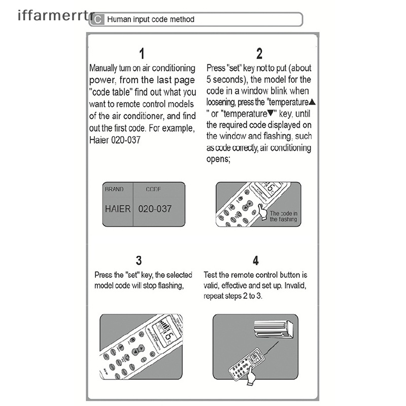 Điều Khiển Từ Xa K-1028E AC Màn Hình LCD Cho Máy Lạnh