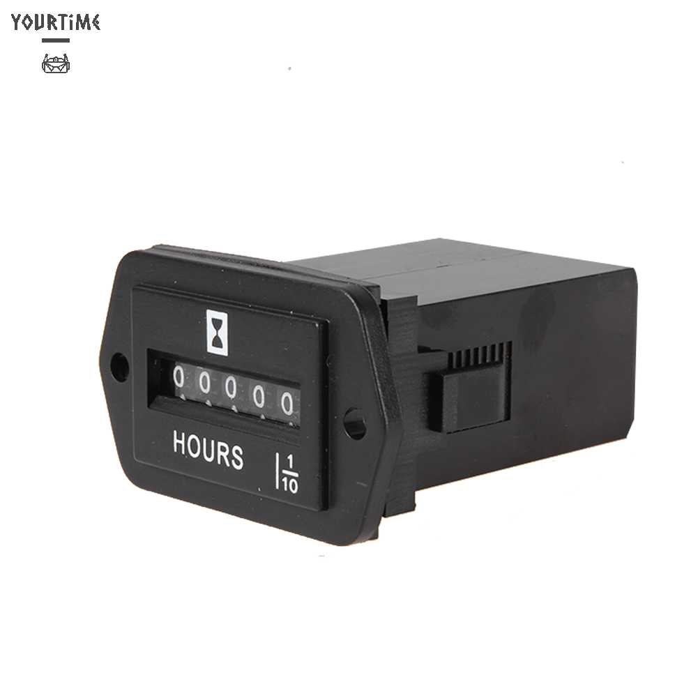 Đồng Hồ Đo Giờ DC 6V-80V Chuyên Dụng Cho Tàu Thuyền