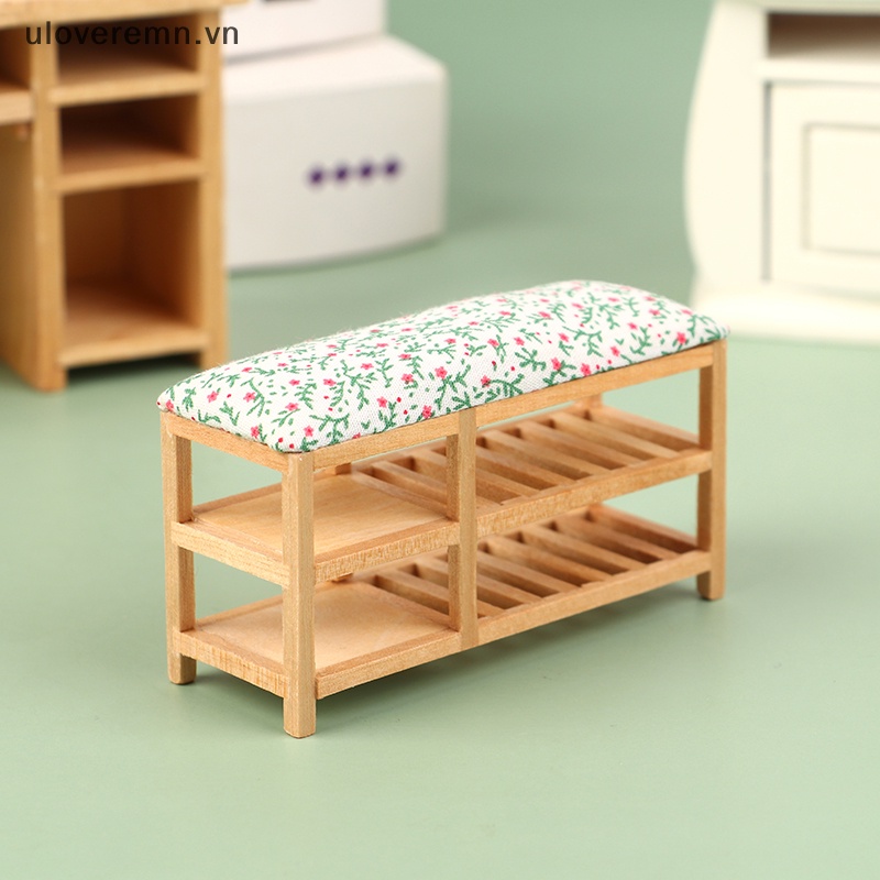 Mô Hình Kệ Để Giày / Ghế Sô Pha Tỉ Lệ 1: 12 Trang Trí Nhà Búp Bê