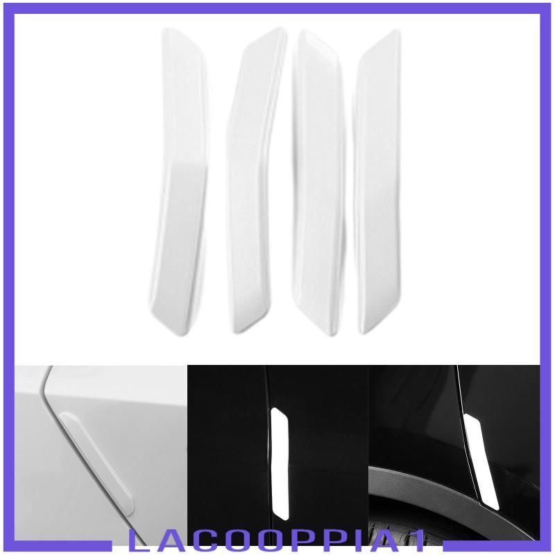 1 [Lacooppia] 4 Miếng Dán Chống Va Chạm Cửa Trước Và Sau