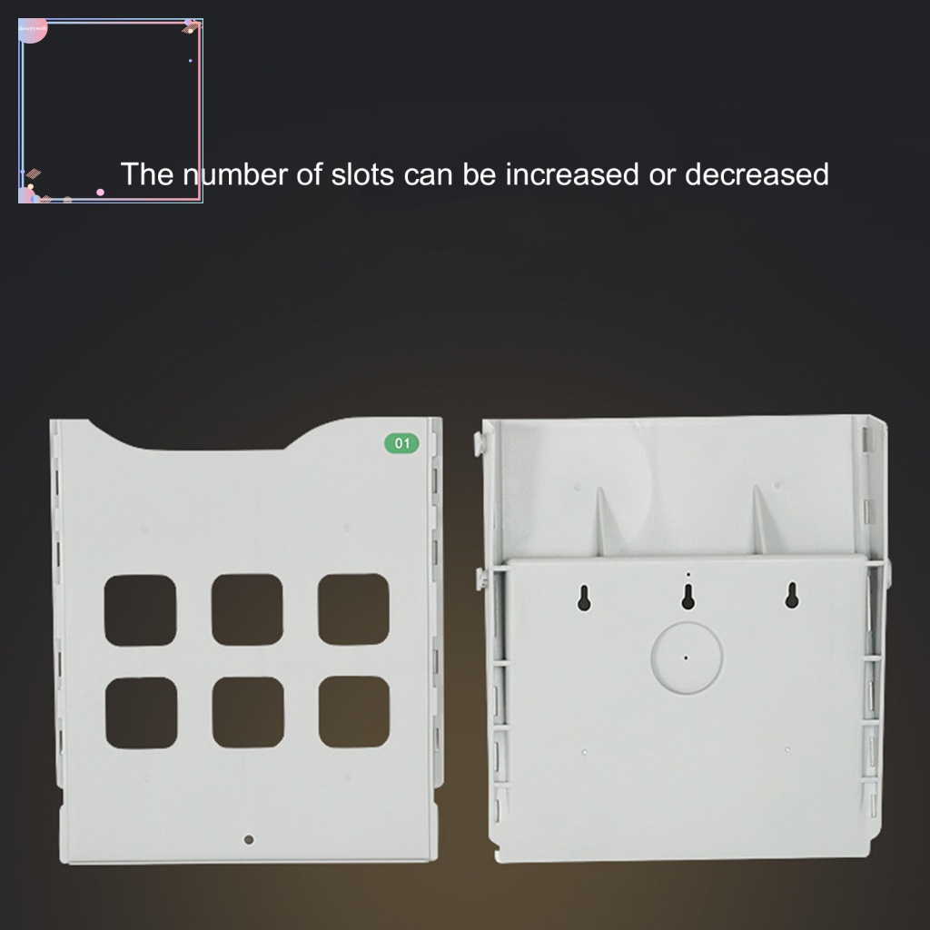 Giá Đỡ Tài Liệu Khổ A4 Nhiều Ngăn Gắn Tường Đa Năng Tiện Lợi Dễ Sử Dụng