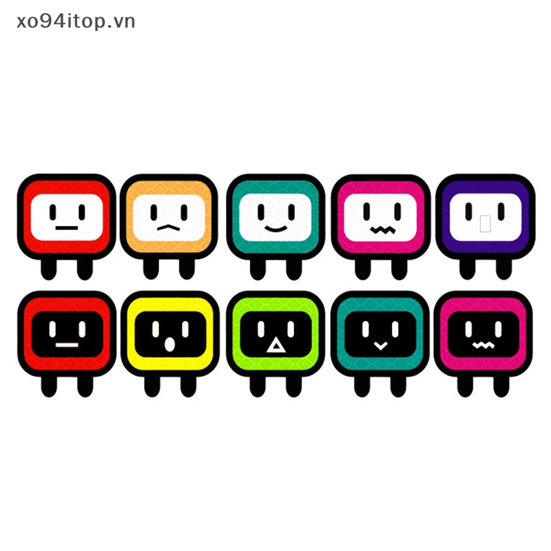 Set 10 Đề Can Phản Quang Cảnh Báo Cao Cấp Cho Xe Mô Tô YAMAHA TDM 900 A XT 600e 3tb XS400MT01