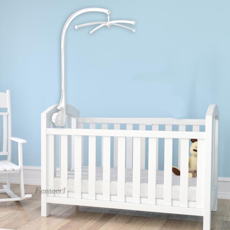 [Fenteer1] Giá Đỡ Đồ Chơi Gắn Giường Ngủ Xoay Được Có Thể Tháo Rời Cho Bé Trai Sơ Sinh