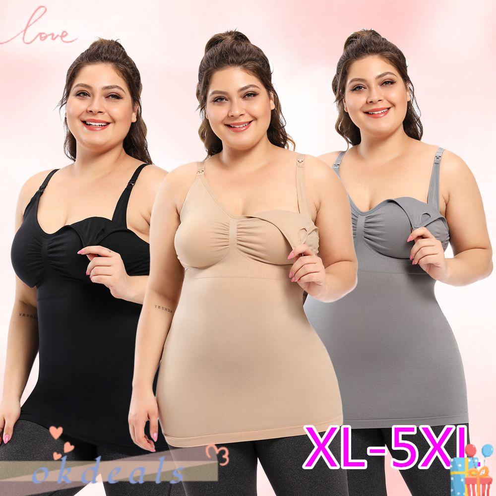 Áo Ngực Plus Size Không Tay Cho Mẹ Bầu Chăm Sóc Bé