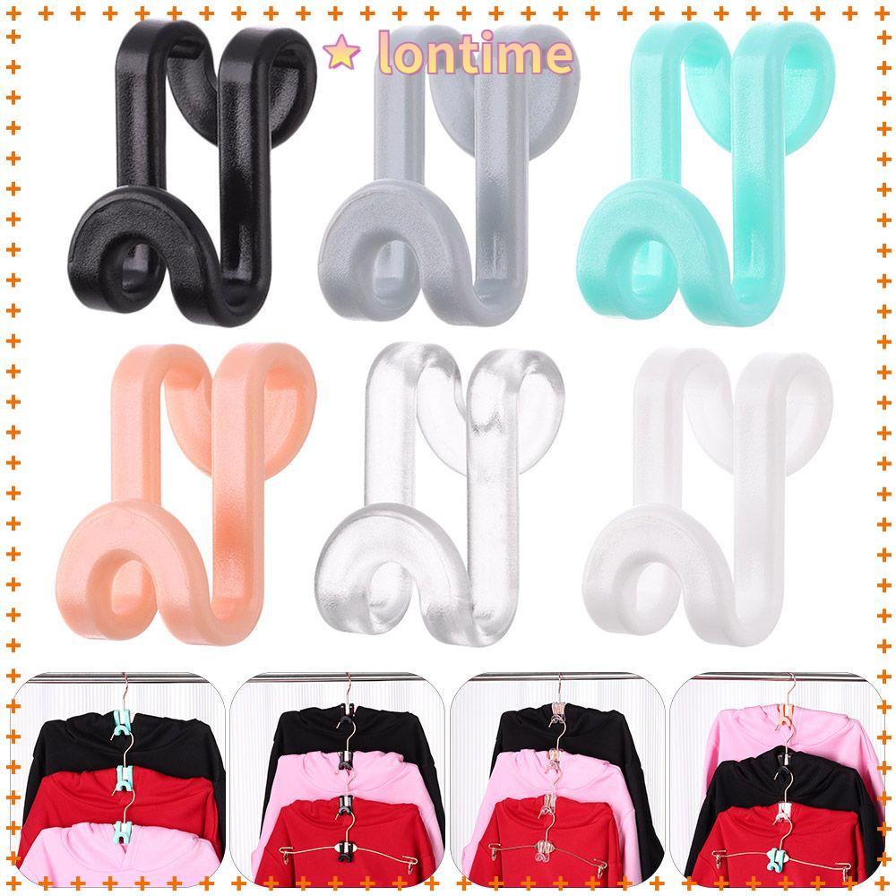 1 / 6 / 12 Móc Treo Quần Áo Tiện Lợi Tiết Kiệm Diện Tích
