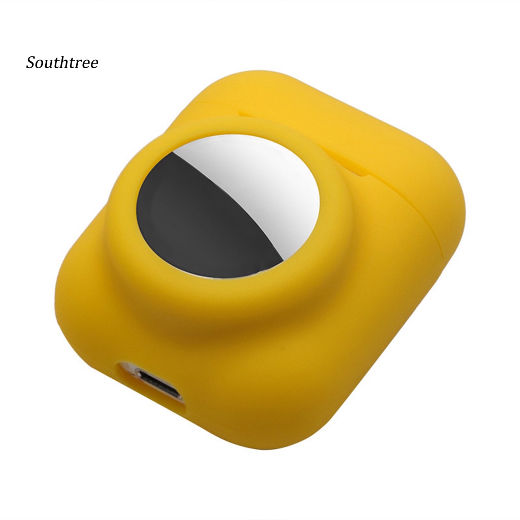 Vỏ Bảo Vệ Hộp Sạc Tai Nghe Bluetooth Airpods1 / 2 Có Đệm Khí Chống Sốc Không Tháo Rời