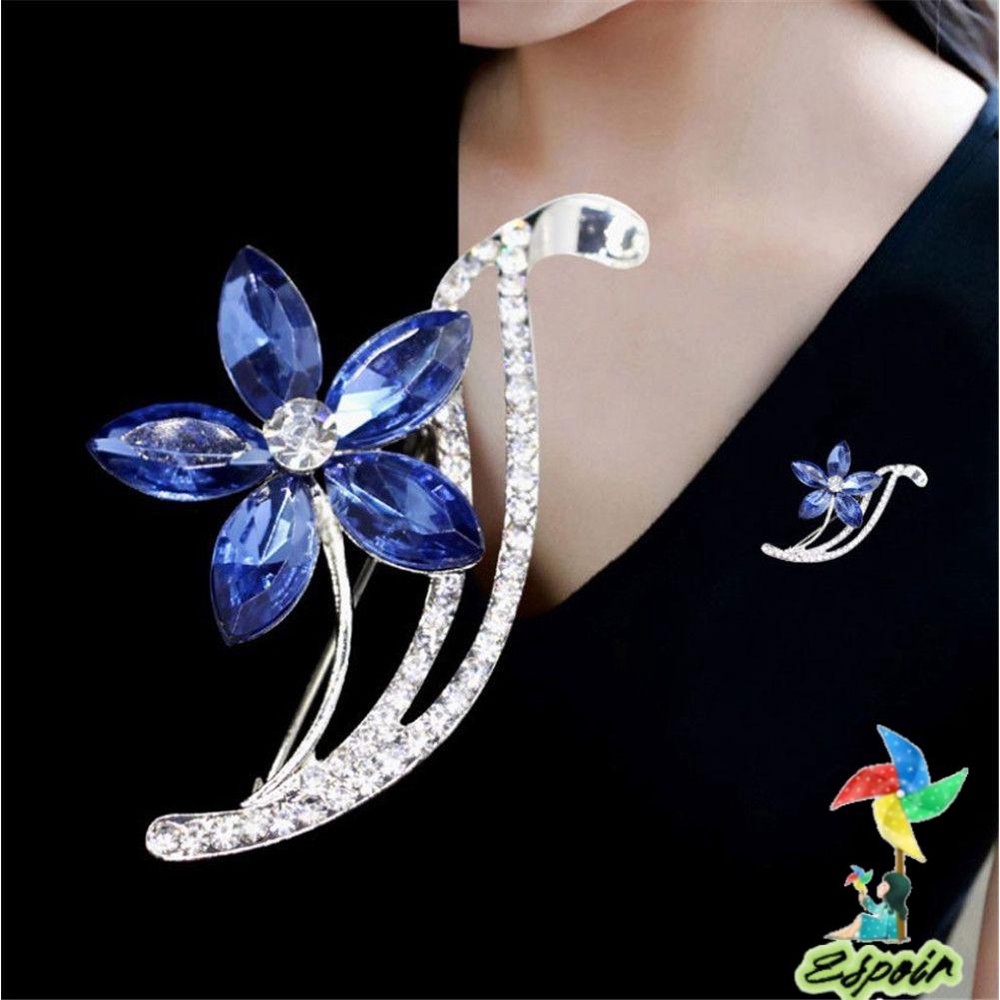 Ghim Cài Áo Bằng Hợp Kim Hình Hoa Đơn Giản Cho Nữ