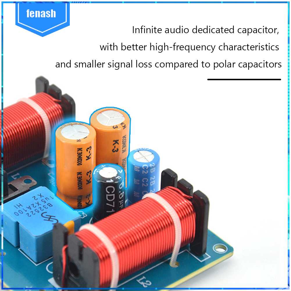 Mô Đun Chia Tần Số 3 Chiều 150W 50Hz-20KHz Cho Loa Âm Thanh