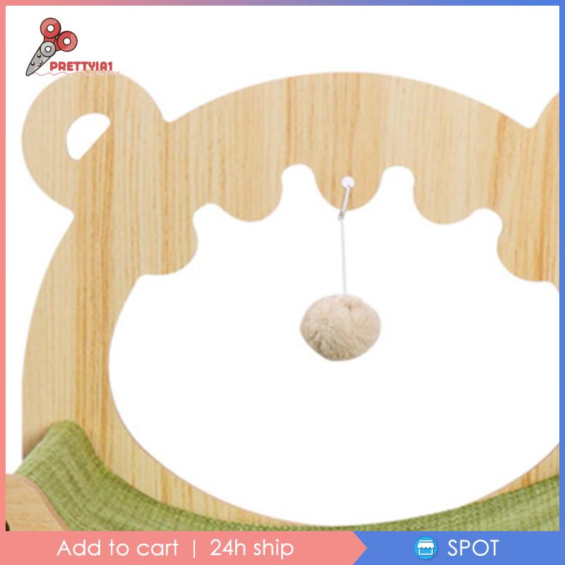 [Prettyia1] Võng Ngủ Bằng Gỗ Cho Thú Cưng Thỏ / Mèo Cưng