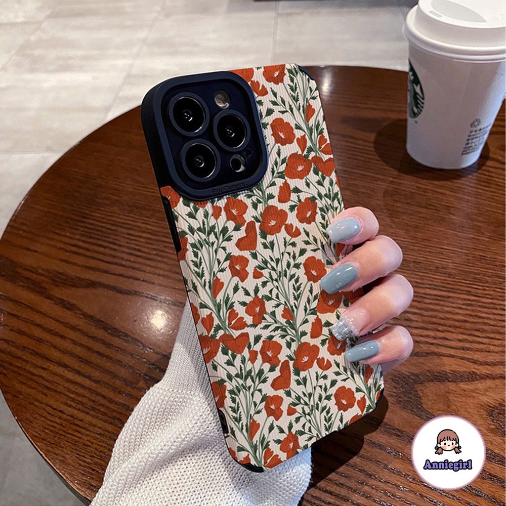 Ốp Điện Thoại Da TPU Mềm Nhám Họa Tiết Hoa Graffiti Cho IPhone 14 Pro Max 13 Pro Max 12 X XS XR XS Max 7 8 Plus