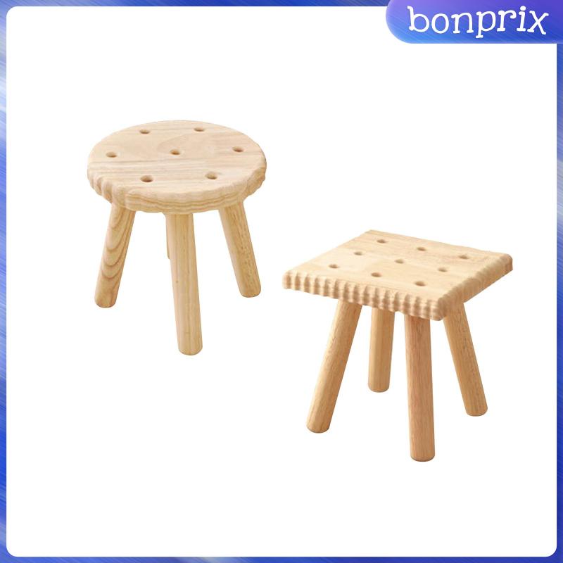 Ghế Đẩu Bằng Gỗ Trọng Lượng Nhẹ Dành Cho Trẻ Em