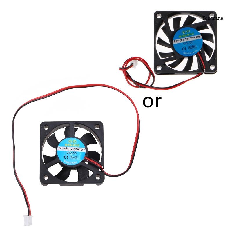 Quạt Tản Nhiệt Cho Máy Tính 60x60x10mm DC 24V 0 16A 2Pin 3200RPM 6010