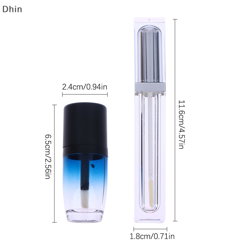 Lọ Rỗng Đựng Son Bóng 7Ml 7.5Ml Chất Liệu Nhựa ABS