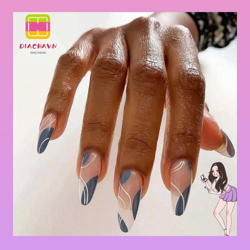 Hộp 24 Móng Tay Giả Thời Trang Cho Nữ