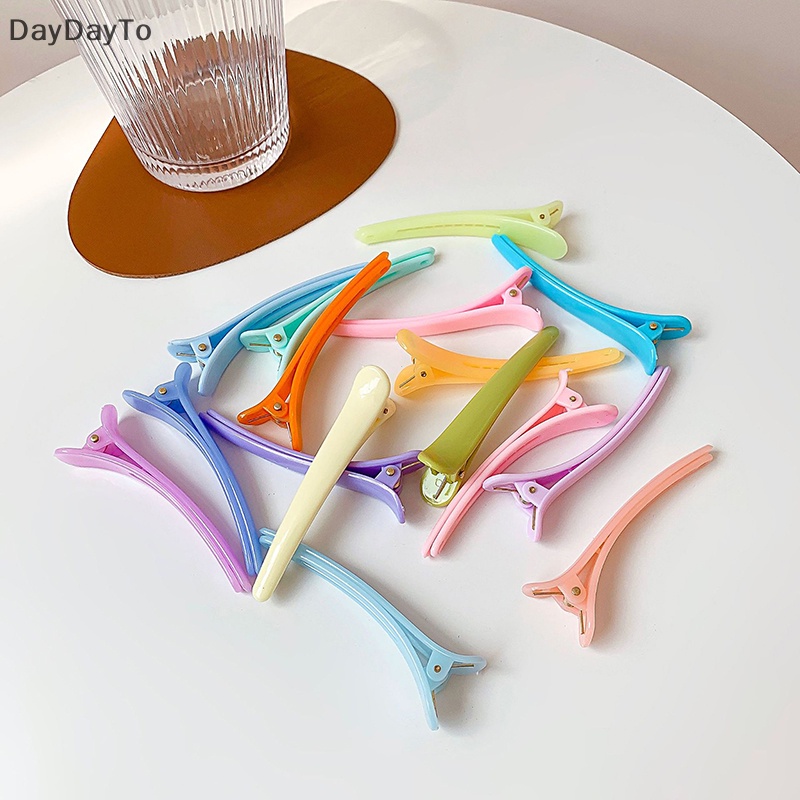 Set 10 Kẹp Tóc Một Hàng Không Đường May Dành Cho Nữ