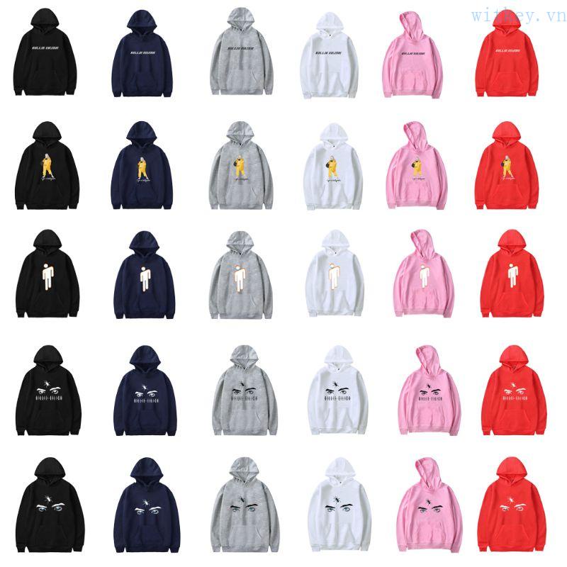 Áo Hoodie Dài Tay In Hình Rapper Thời Trang Hip Hop Cho Nam Và Nữ