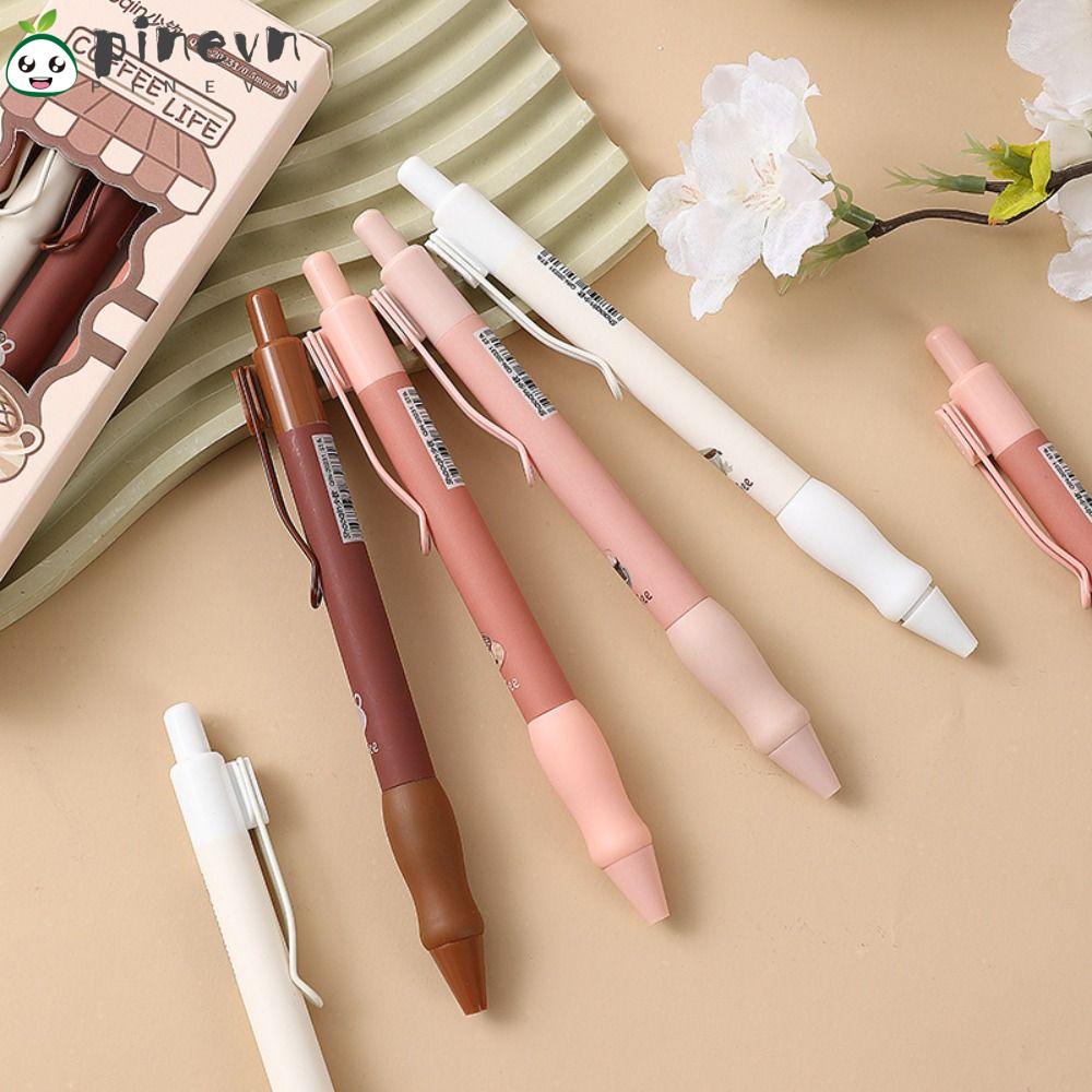 Set 4 Bút Bi Mực Đen Ngòi 0.5mm