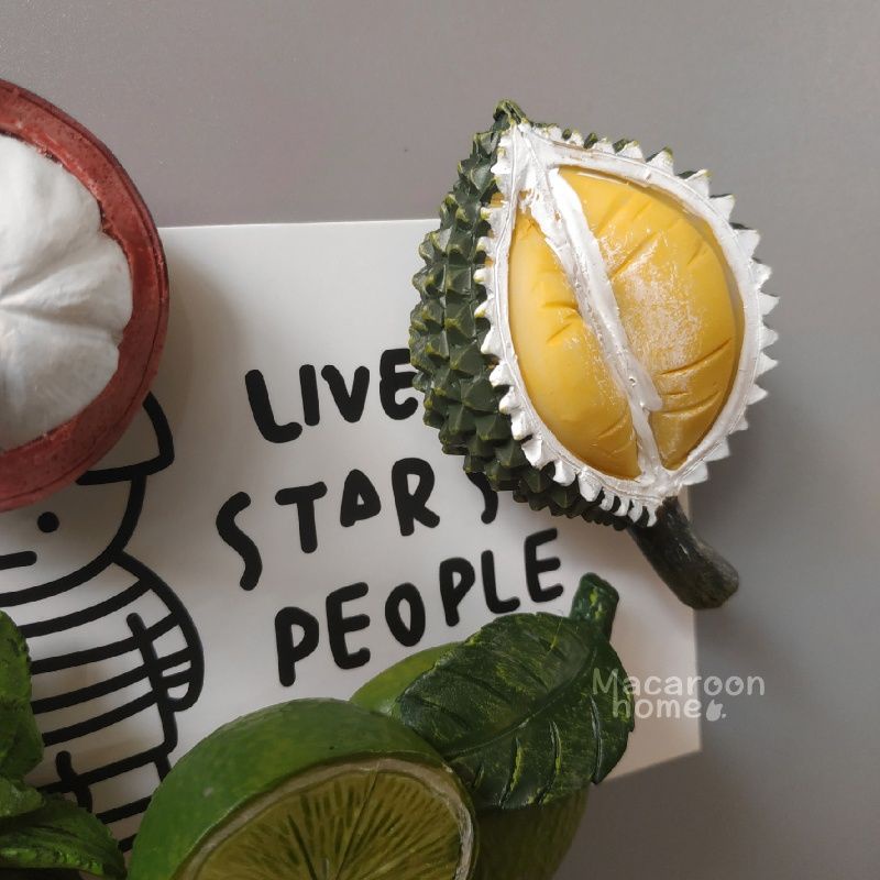 Nam Châm Hút Tủ Lạnh Hình Trái Cây 3D Sáng Tạo