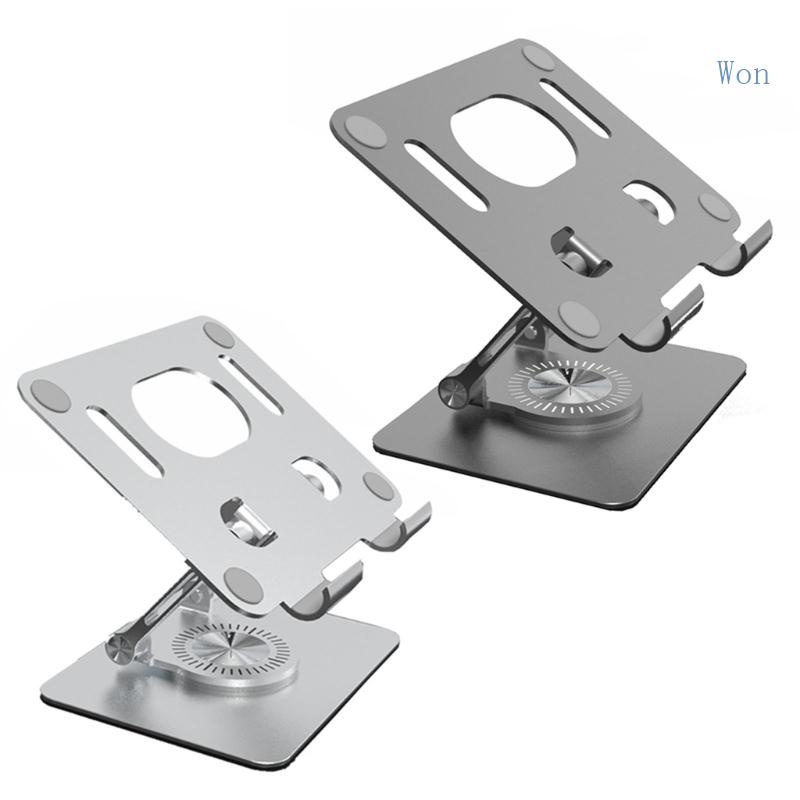 Giá Đỡ Máy Tính Bảng Gấp Gọn Xoay 360 Độ Tiện Dụng° Giá Đỡ Notebook BằNg HợP Kim TiệN DụNg Và BềN