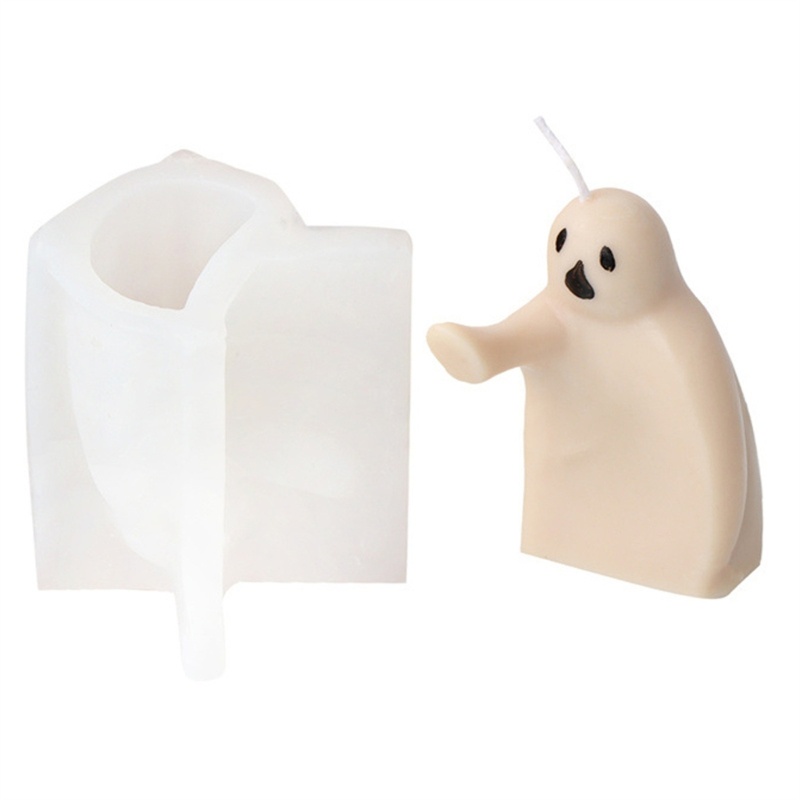 Khuôn Làm Xà Phòng Bằng Silicone DIY Hình Ma